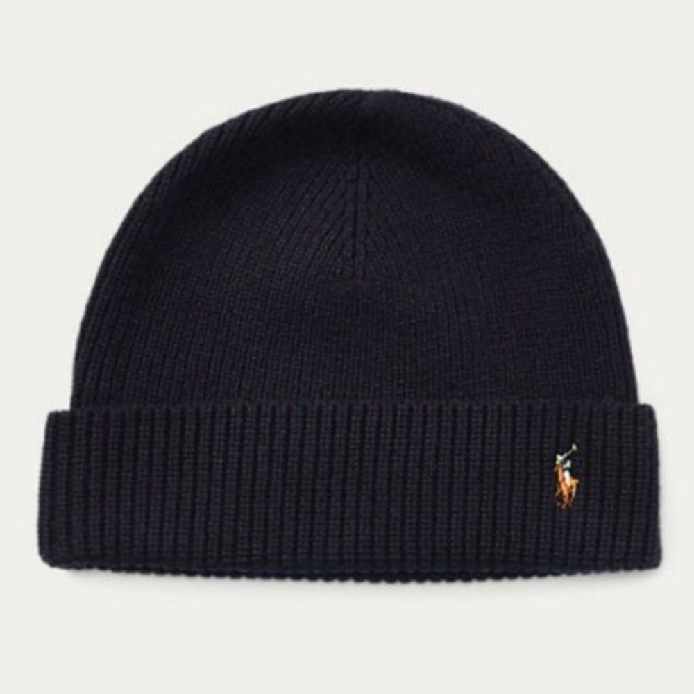 POLO RALPH LAUREN Men's Signature Cuff Hat - Picture 1 of 1